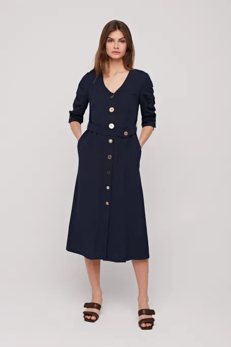 Rochie cu decolteu în vârf