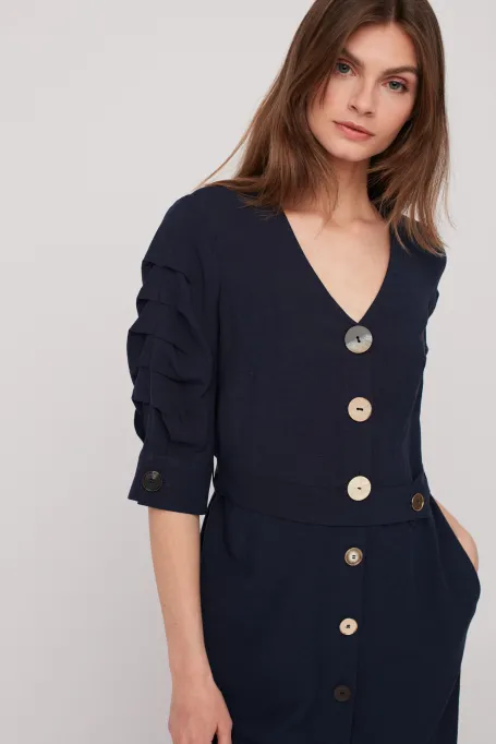 Rochie cu decolteu în vârf