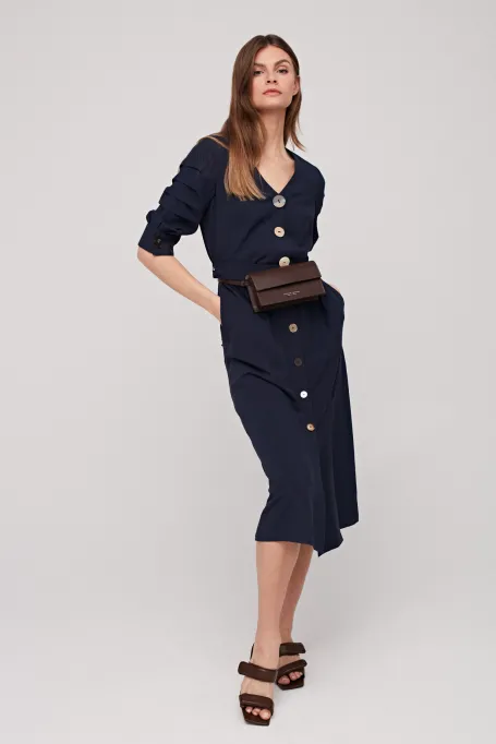 Rochie cu decolteu în vârf