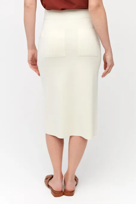 Fustă de lână merino