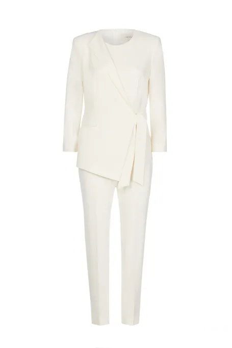 Salopetă legată lateral