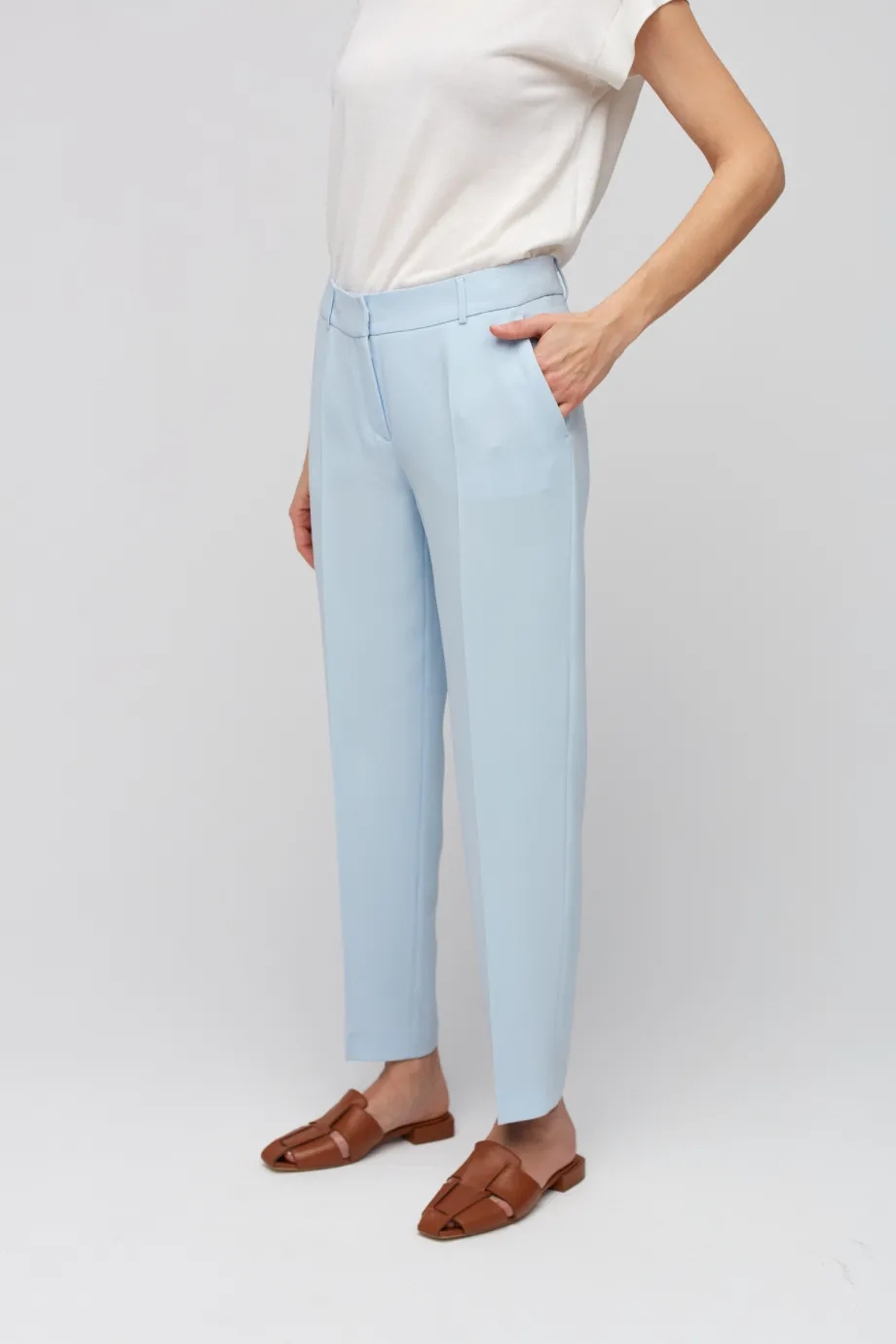 Bleumarin pantaloni pentru costum Bleumarin pantaloni pentru costum