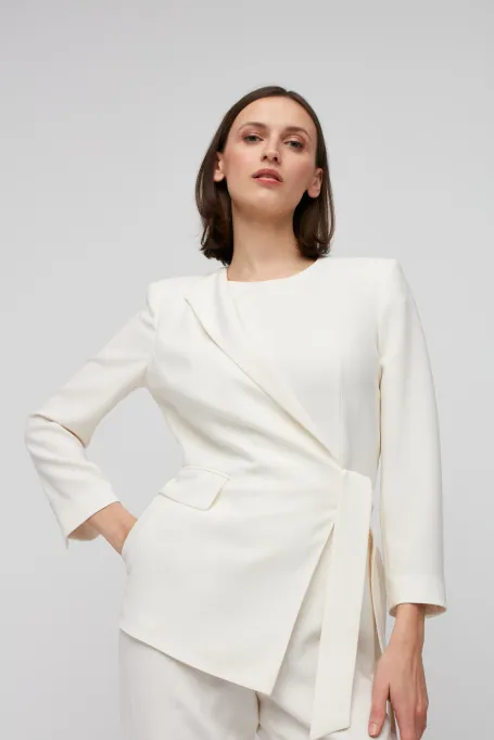 Salopetă legată lateral