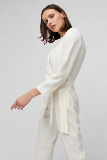 Salopetă legată lateral