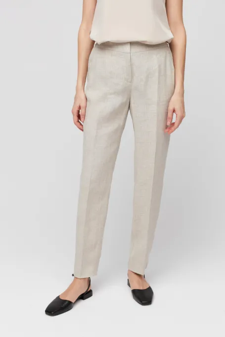Pantaloni de jogger in carouri pentru un costum