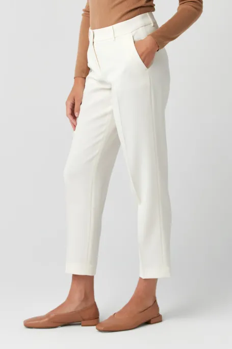 Pantaloni eleganți albi Lotto