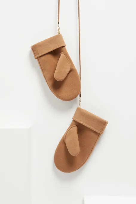 Mănuși duble de lână