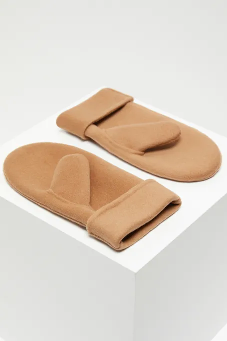 Mănuși duble de lână