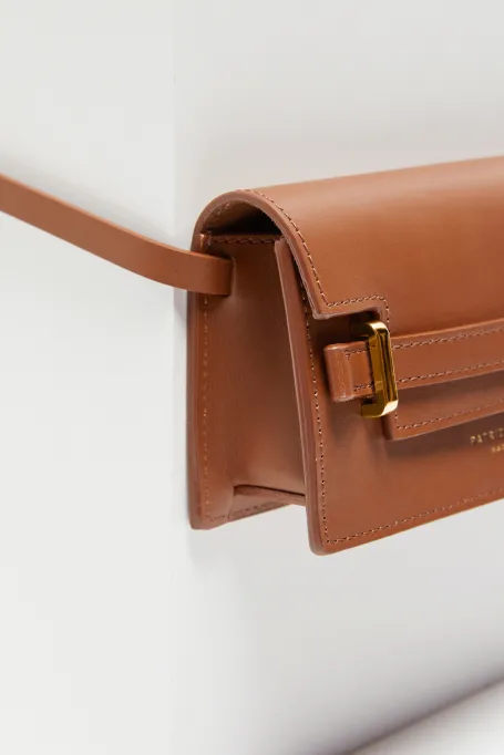 Geantă mini din piele