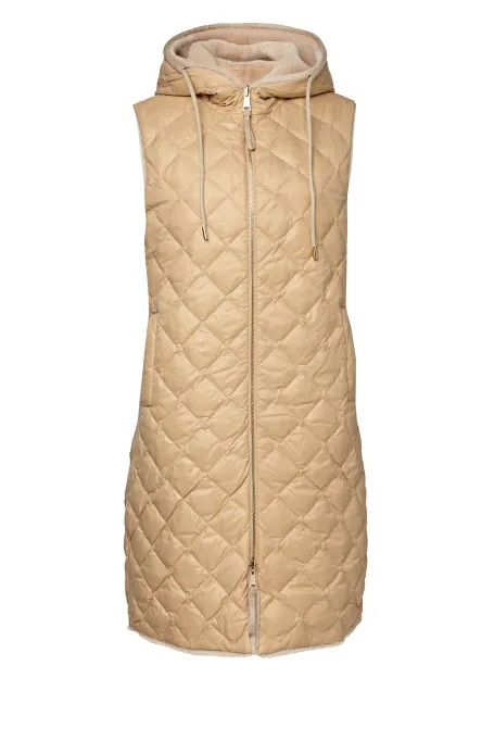 Dubleșor din lână cu blană de urs teddy