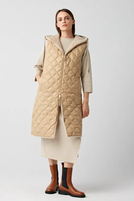 Dubleșor din lână cu blană de urs teddy