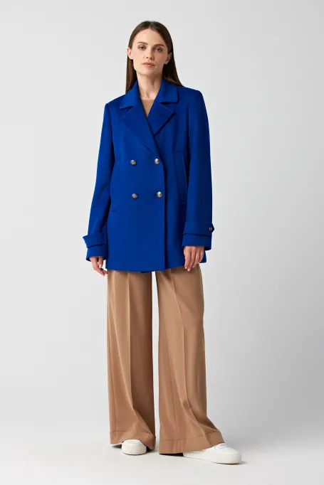 Jacheta Clara din lana dublu