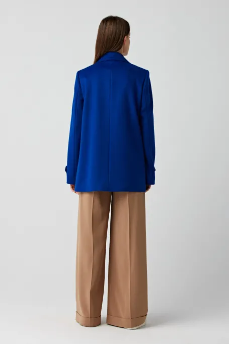 Jacheta Clara din lana dublu