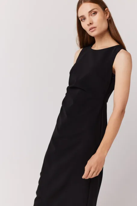 Rochie neagră maxi