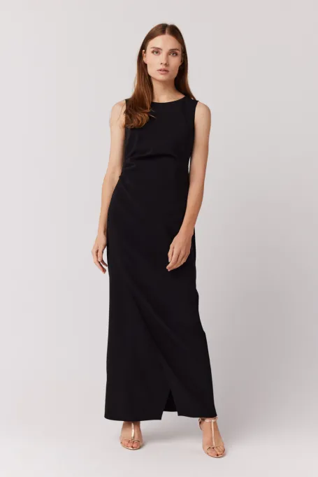 Rochie neagră maxi