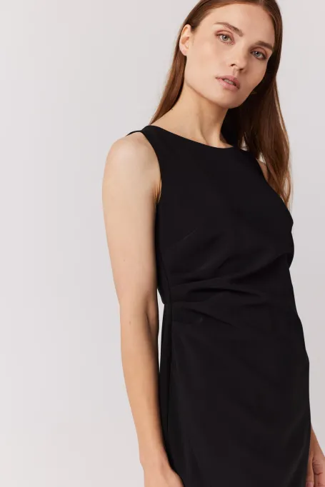Rochie neagră maxi Rochie neagră maxi