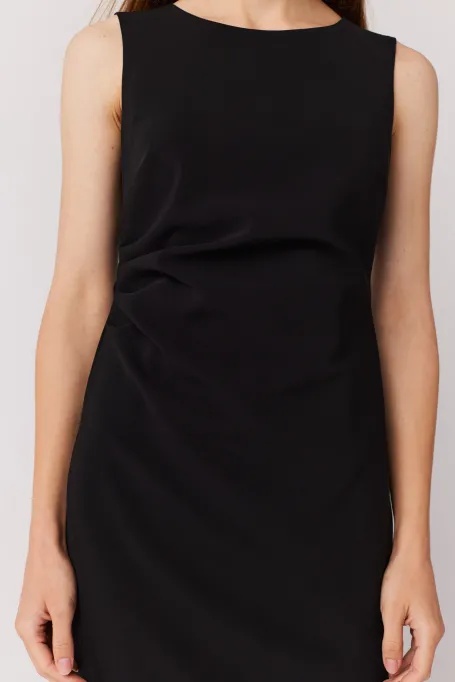 Rochie neagră maxi Rochie neagră maxi