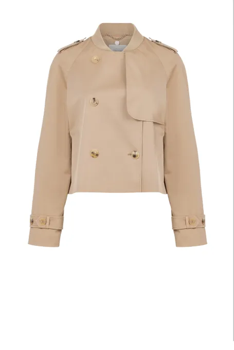 Krătă kurtka trencz