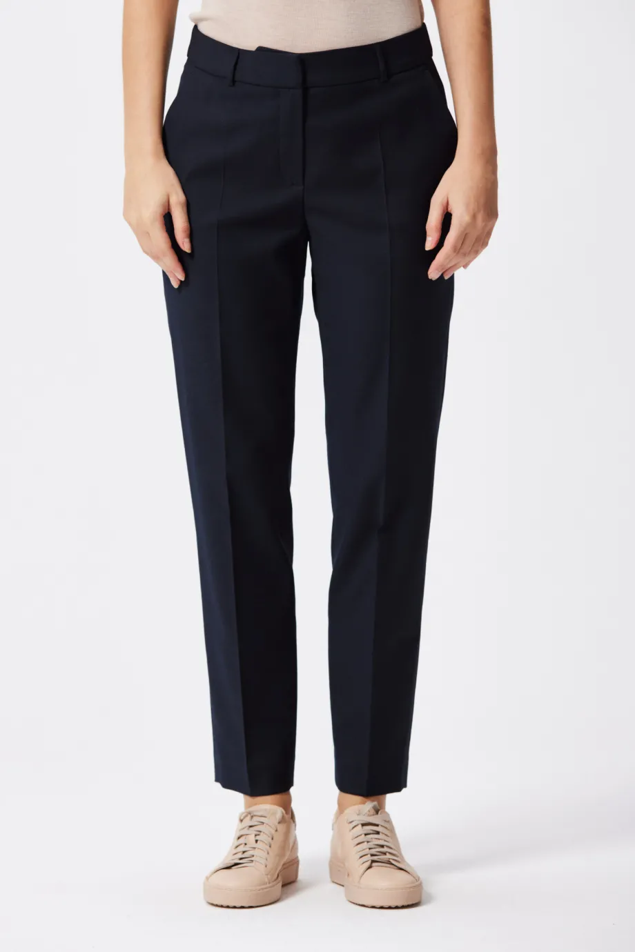 Pantaloni de lână albastră pentru costum Lotto Pantaloni de lână albastră pentru costum Lotto