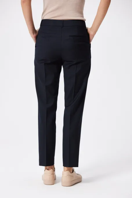 Pantaloni de lână albastră pentru costum Lotto Pantaloni de lână albastră pentru costum Lotto