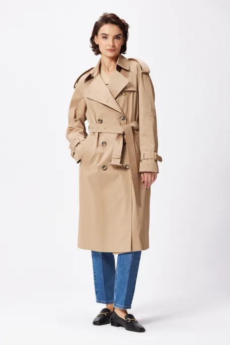 Pardesiu trench cu curea Marie