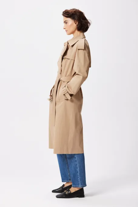 Pardesiu trench cu curea Marie