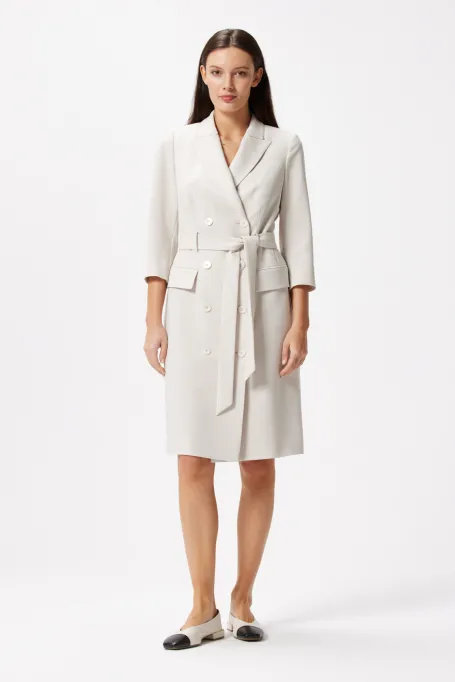 Rochie cu două rânduri cu curea Elise