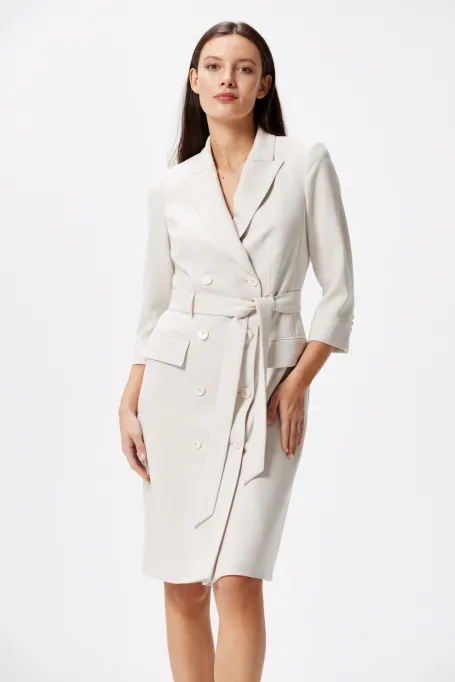 Rochie cu două rânduri cu curea Elise