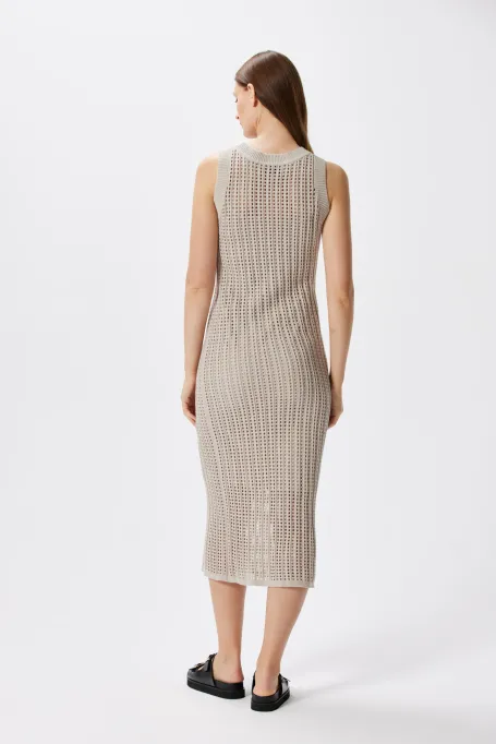 Rochie midi ajurata Rochie midi ajurata