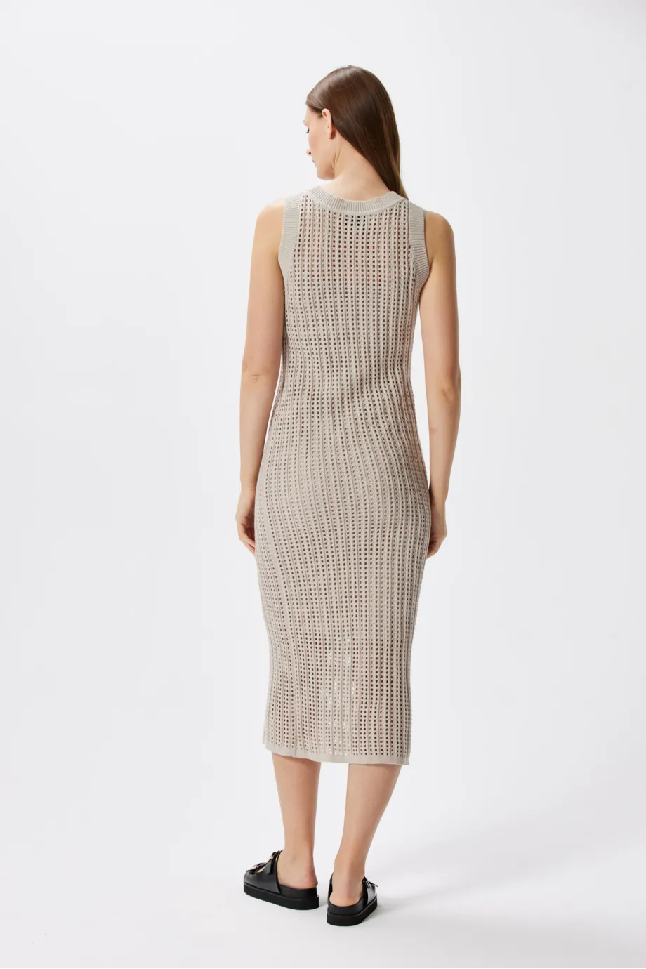 Rochie midi ajurata Rochie midi ajurata
