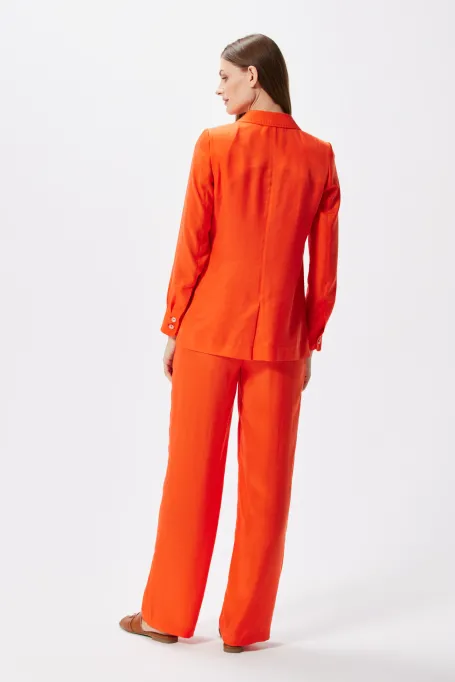 Jachetă de costum la două piept