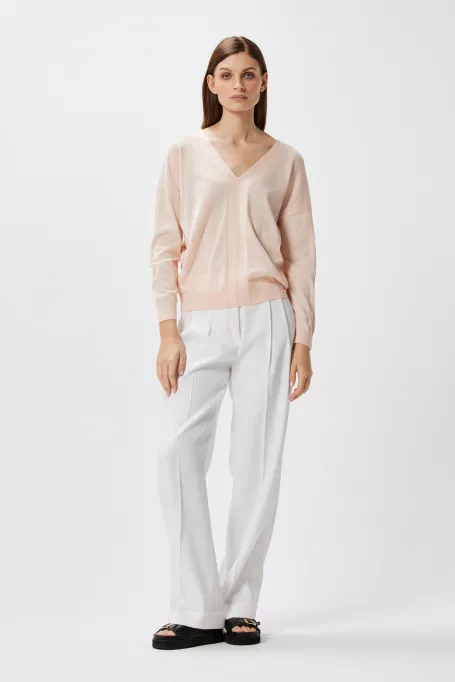 Bluză cu decolteu în V