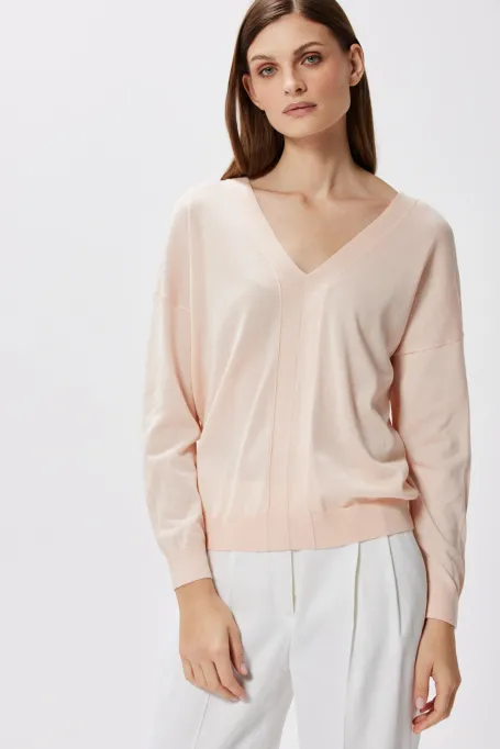 Bluză cu decolteu în V