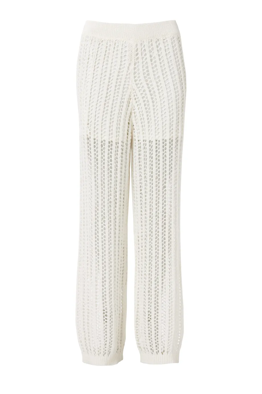 Pantaloni ajurati bej Pantaloni ajurati bej