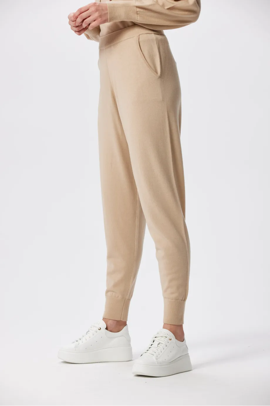 Pantaloni din lână merinos Pantaloni din lână merinos
