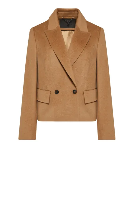 Jachetă scurtă cu mătase