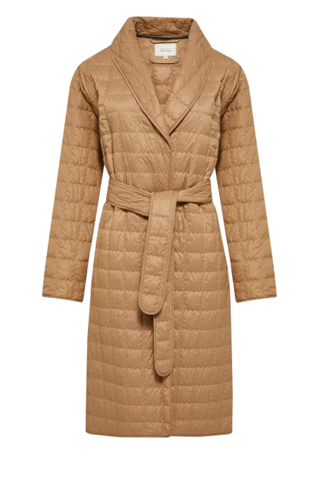 Geacă matlasată cu umplutură din lână de cămilă