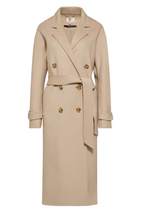 Palton doubleface cu mătase