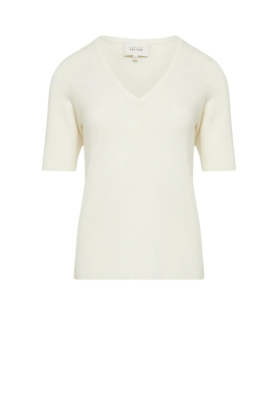 Bluza albă cu cașmir Bluza albă cu cașmir