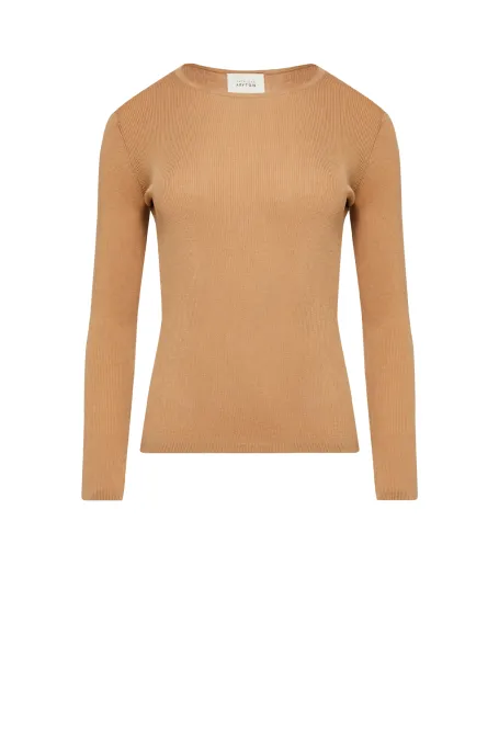 Bluză din lyocell și mătase Emilly