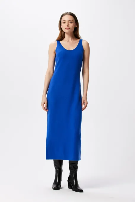 Rochie cu lână merinos și cașmir