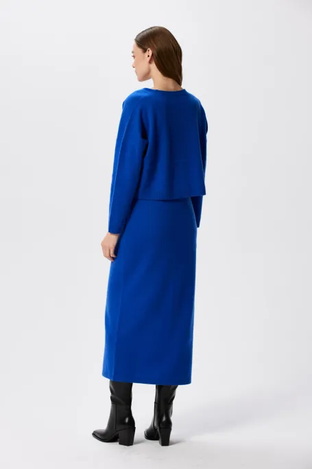 Cardigan scurt din cașmir