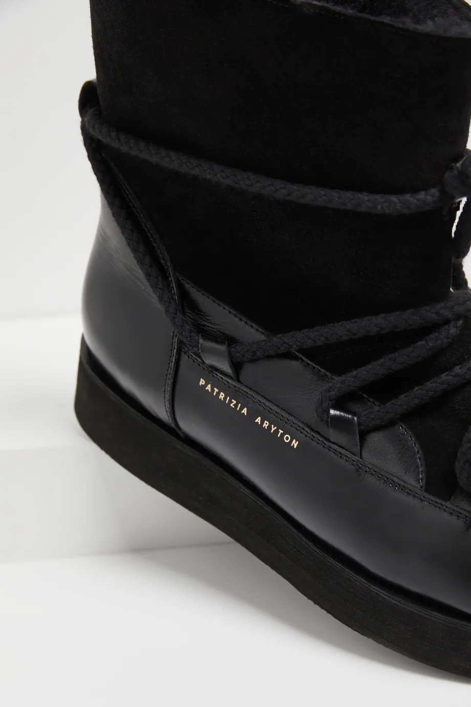 Botine negre din piele Botine negre din piele