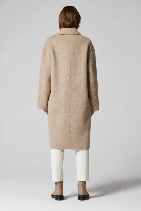 Palton cu alpaca doubleface Palton cu alpaca doubleface