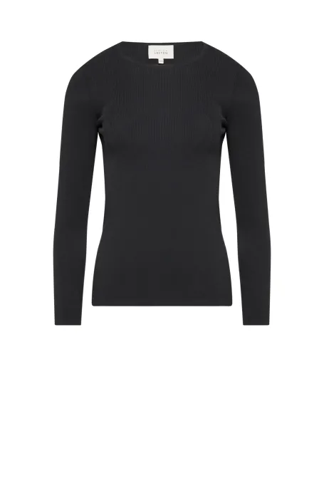 Bluză gri cu mătase Emilly