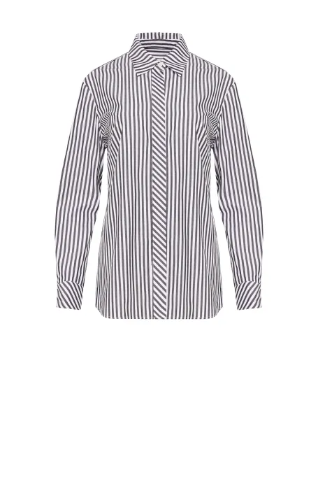 Cămașă din bumbac cu dungi
