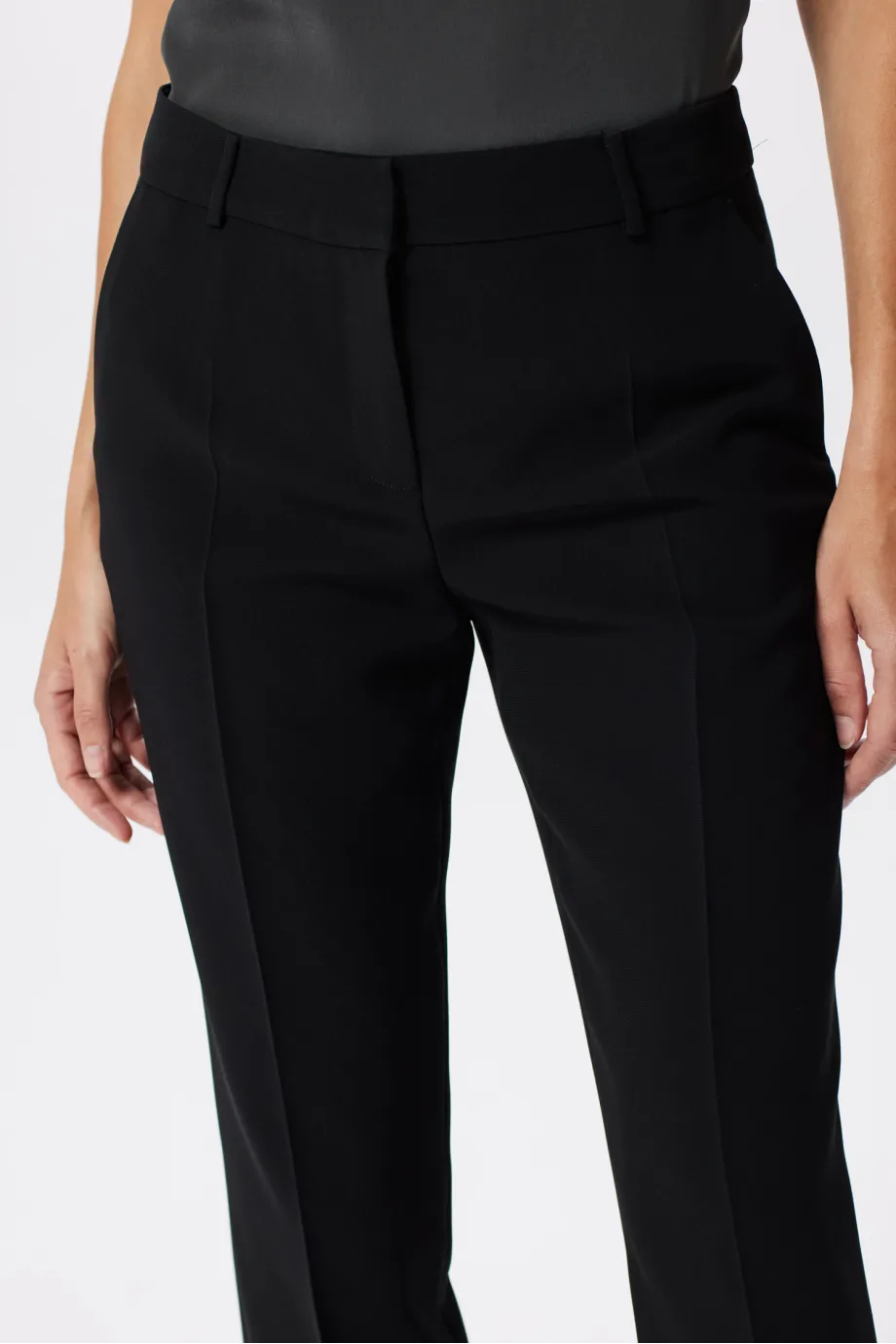 Pantaloni eleganți negri Lotto pentru costum Pantaloni eleganți negri Lotto pentru costum