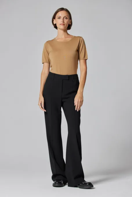 Body camel din lână merinos