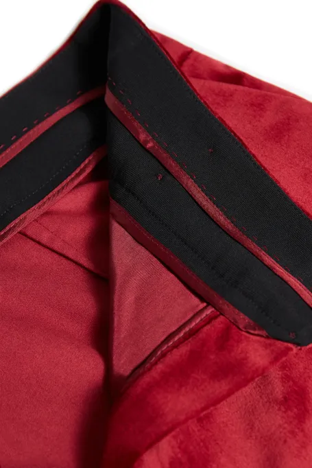 Pantaloni catifea pentru costum