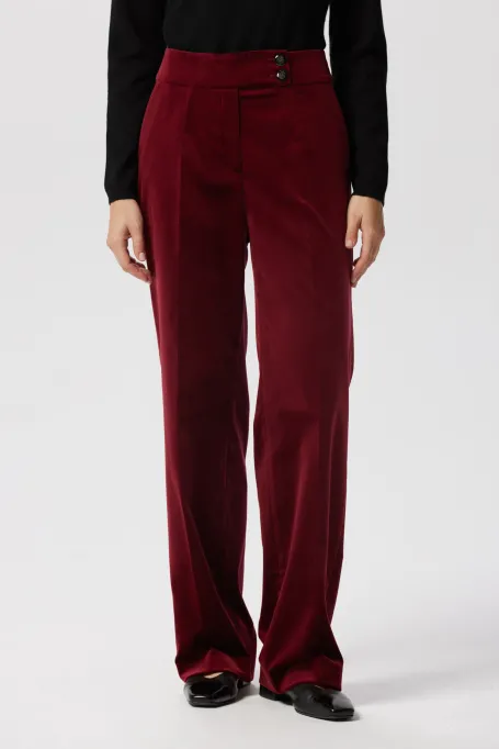 Pantaloni catifea pentru costum